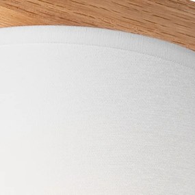 Aplică ANDREA 1xE27/60W/230V stejar/albă