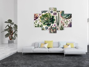Tablou - Plante suculente (150x105 cm)