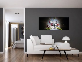 Tablou - Sportivii (120x50 cm)