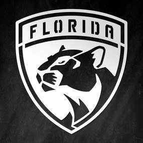 DUBLEZ | Tablou logo NHL - Florida Panthers