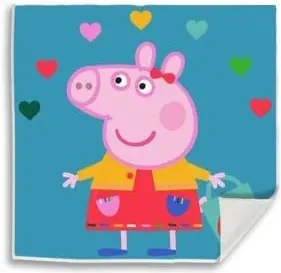 Purcelușa Peppa Prosop Magic Hearts pentru față și mâini 30x30cm