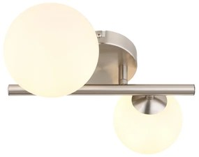 Lustră LED aplicată RIHA 2xG9/3W/230V crom Globo 56140-2W
