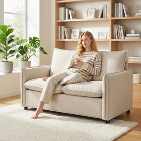 HOMCOM Canapea compactă mică | Aosom Romania