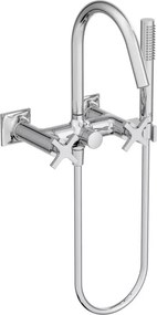 Baterie cada - dus Ideal Standard Atelier Joy Neo dubla comanda crom lucios cu set de dus