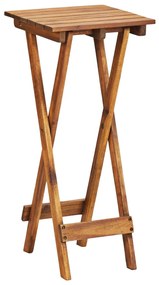 vidaXL Suport de plante, 30 x 30 x 67 cm, lemn masiv de acacia