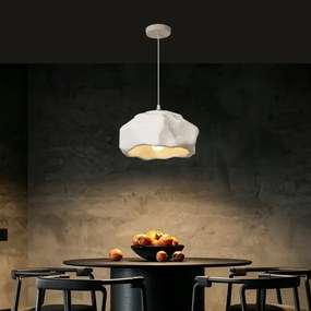 BRILAGI - Lustră pe cablu WABI SABI 1xE27/60W/230V Ø 30 cm albă