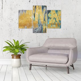 Tablou - Design auriu (90x60 cm)