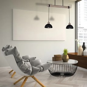 Lustră pe cablu ERIK 2xE27/60W/230V maro/negru