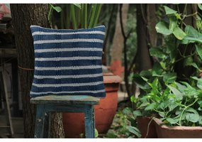 Pernă pentru exterior din plastic reciclat Green Decore Sailor, 45 x 45 cm