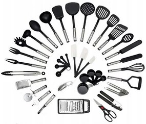 Set de 40 de ustensile de bucătărie