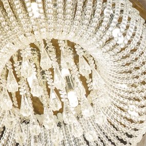 Plafonieră Zuma Line 19157M SENSI 6xG9/25W/230V d. 45 cm argintiu