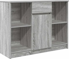 vidaXL Bufetă cu sertar Gri Sonoma 101x35x76 cm Lemn prelucrat