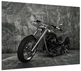Tablou cu motocicleta (70x50 cm), în 40 de alte dimensiuni noi