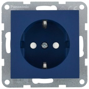 Priza simpla cu impamantare, protectie copii, 16A, IP20, Ocean, Panasonic Karre Plus 55 Soft Touch