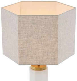 Veioza design LUX Newman, alabastru 116001 HZ
