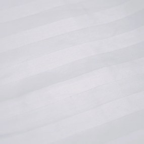 Lenjerie de pat ATLAS GRADL alb - dunga de 1 cm ATIPICă