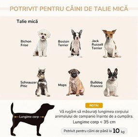 PawHut Canapea pentru Câini cu Spațiu de Depozitare Ascuns și Pernă, 76x45x43 cm, Gri Deschis | Aosom Romania