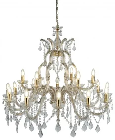 Candelabru XXL casa scarii design clasic Marie Theresea 18L 1214-18 SRT