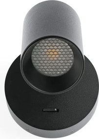 Aplica de perete cu spot directonabil STAN negru