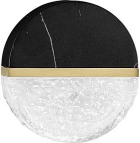 Aplica LED decorativa pentru baie IP44 LED 2700K DORIN negru