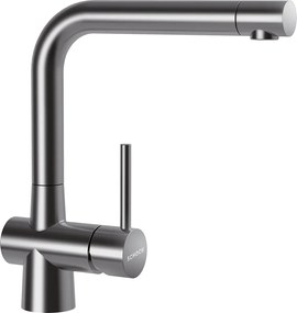 Baterie bucatarie Schock Laios Inox Periat, cartus ceramic