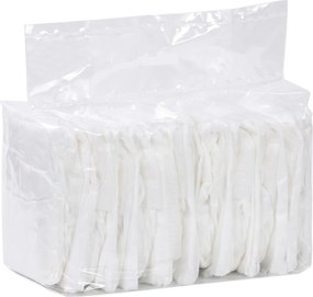PawHut Scutece pentru Câini Masculi, 48 Bucăți cu Bandă Elastică Reglabilă, 62 x 20 cm, Alb | Aosom Romania
