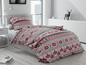 Lenjerie de pat bumbac Let it snow