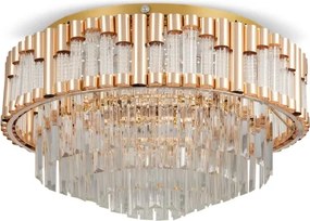 BRILAGI - Plafonieră LED reglabilă CROWN LED/41W/230V Ø 48 cm aurie + telecomandă
