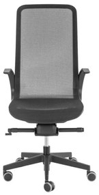 Scaun de birou Levego, negru