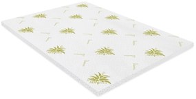 Topper saltea Green Future Aloe Vera Free Air Memory 80x200 cm