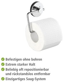 Set de accesorii de baie gri autoadeziv Milazzo – Wenko