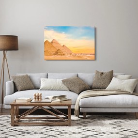 Tablou cu piramidele din Egipt (90x60 cm)