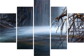 Tablou - Laguna de iarnă (150x105 cm)
