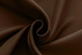 Draperie maro inchis cu rejansa OXFORD 140x250 cm