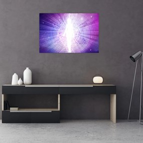 Tablou abstract - Femeie (90x60 cm)