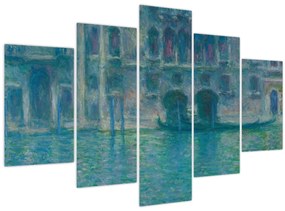 Tablou - Claude Monet, Palazzo da Mula, Venice, reproducere (150x105 cm)