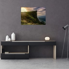 Tablou - Femei la stânci (70x50 cm)