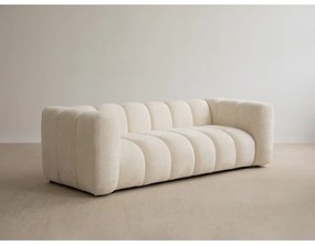 Colțar modular albastru cu tapițerie din catifea Lupine – Micadoni