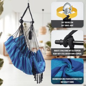 MIADOMODO Balansoar suspendat, albastru