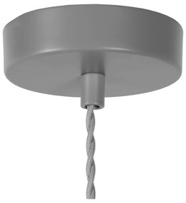 Lucide 34400/29/36 - Lampa suspendata ISLA 1xE14/40W/230V gri