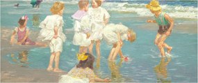 Tablou - Edward Henry Potthast, A Holiday, reproducere (120x50 cm)