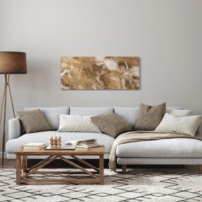 Tablou - Abstract maro (120x50 cm)