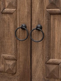 Bufet din lemn masiv de mango cu 4 uși, „Beaussant”