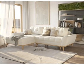 Colțar crem extensibil (cu colț pe partea stângă ) Balitco – Ropez