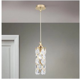 Orion - Lustră pe cablu RITA, 1xG9/40W/230V, auriu