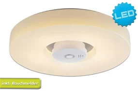 Plafoniera LED cu detector de fum Pisa 1216623 NV