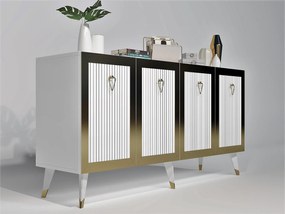 Dulap Vopula (alb + auriu) . 1093475