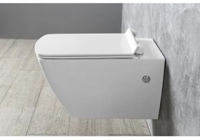 Isvea - Capac WC PURITY SoftClose, alb