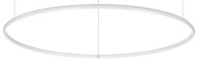 Lustră LED pe cablu Ideal Lux HULAHOOP LED/39W/230V 3000K d. 81,5 cm CRI 90 alb