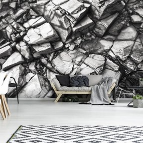 Fototapet - Pietre argintii (152,5x104 cm)